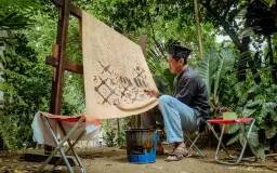 Samping Kebat Membalut Alegori Makna Agama