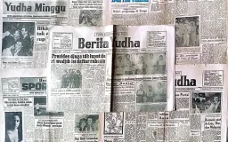 Berita Yudha: Potret Sejarah dari Lembaran Surat Kabar Lawas