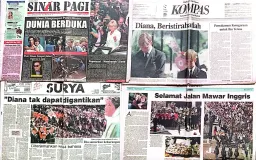 Maut Menjemput Putri Diana, Dunia Berduka