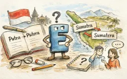 Kenapa Huruf ‘E’ Tak Mau Pergi: Putra vs. Putera, Sumatra vs. Sumatera