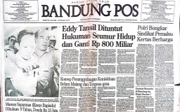 Mega Korupsi Era 90-an Skandal Bapindo dan Eddy Tansil Mengguncang Indonesia