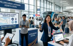 Menilik Komunikasi Digital dalam Publikasi Peluncuran Layanan Kereta Api