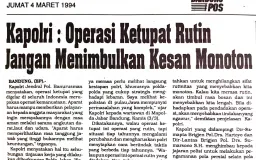 Bandung Menjelang Lebaran Era 1990-an dalam Arsip Bandung Pos