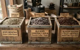 Perbedaan Antara Cara Penyangraian Torrefacto dengan Kopi Tiam