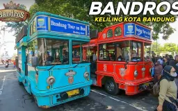 Cuma Rp216 Bisa Keliling Bandung! Merayakan Ulang Tahun Kota Kembang Naik Bandros dan TMB