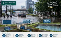 Bandung Benahi Drainase, Jangan Lupakan Pompa dan Kolam Retensi