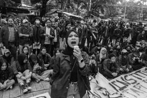 Ilustrasi mahasiswa. (Sumber: Ayobandung.id | Foto: Magang Foto/Habib Riyadhi A.S)