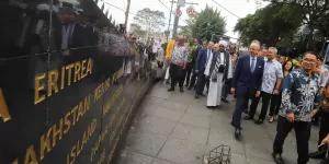 eringatan 70 Tahun Konferensi Asia Afrika. (Sumber: Ayobandung.id | Foto: Irfan Al-Faritsi)