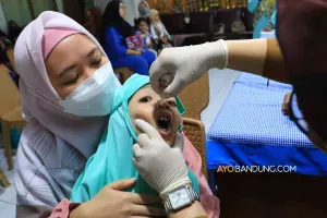Pencegahan stunting di Kota Bandung. (Sumber: Ayobandung.com | Foto: Irfan Al-Faritsi)