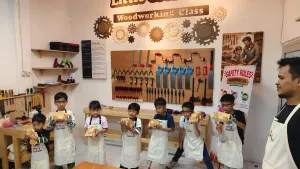 Program Kreator Cilik yang diselenggarakan oleh Omochatoys menekankan proses kreatif sejak usia dini (Foto: dok Omochatoys)