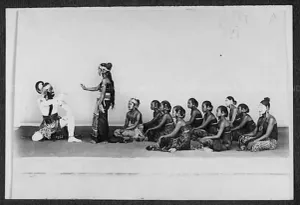 Wayang Wong Ramayana. (Sumber: Arsip Nasional Republik Indonesia)