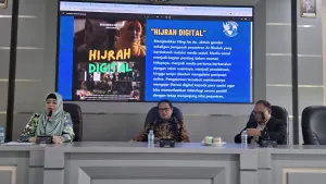 Diskusi Film "Hijrah Digital" Ajak Mahasiswa Refleksi Literasi Digital dan Peran AI dalam Keberagamaan (Sumber: instagram @moeslimah_produktif)