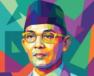 Potret Ki Hadjar Dewantara yang dianugerahi gelar sebagai Bapak Pendidikan Nasional Indonesia. (Sumber: Dokumentasi Penulis)