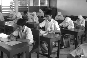 Ilustrasi siswa. (Sumber: Wikimedia Commons)