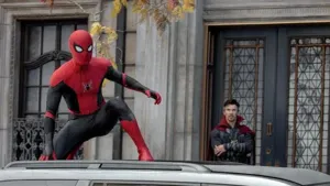 Spider-Man: No Way Home menjadi tonggak baru penayangan film di era pandemi Covid-19 dengan memecahkan rekor penjualan di pekan debutnya. (Sumber: Columbia Pictures/Marvel Studios/Matt Kennedy)