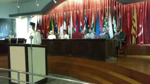 Ilustrasi diorama Konferensi Asia Afrika di Museum KAA Bandung (Sumber: dokpri | Foto: Totok Siswantara)