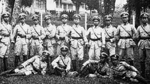 Jawa hokokai pada 1944. (Sumber: Polri.go.id)