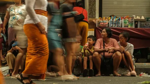 Ilustrasi pasar kaget. (Sumber: Pexels | Foto: AHMAD GHANI)