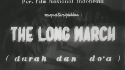 Judul film Darah dan Doa (1950). Film pertama yang diproduksi oleh orang Indonesia (Sumber: Wikipedia)