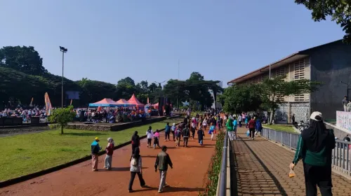 Gor Saparua Bandung. (Sumber: Magang Ayobandung | Foto: Miftahul Zikri)