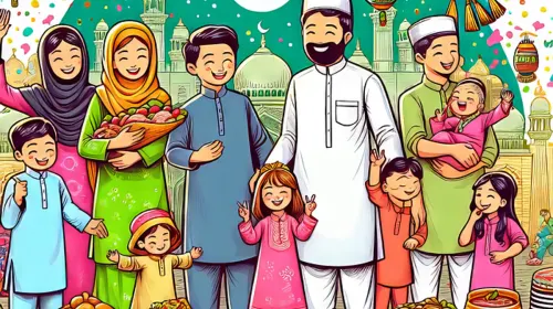 Ilustrasi suasana Idulfitri, Syawal dan Lebaran. (Sumber: Ozgar Jan dari Pixabay)