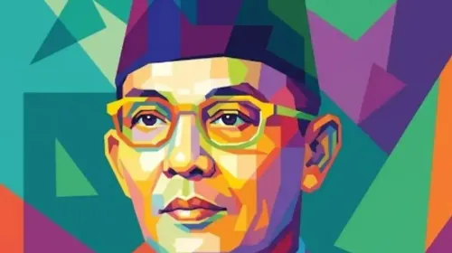 Potret Ki Hadjar Dewantara yang dianugerahi gelar sebagai Bapak Pendidikan Nasional Indonesia. (Sumber: Dokumentasi Penulis)