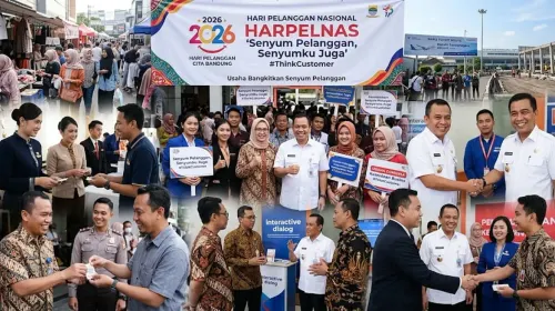 Ilustrasi peringatan Hari Pelanggan Nasional (Harpelnas) 2026 (Sumber: Gemini | Foto: Sri Maryati)