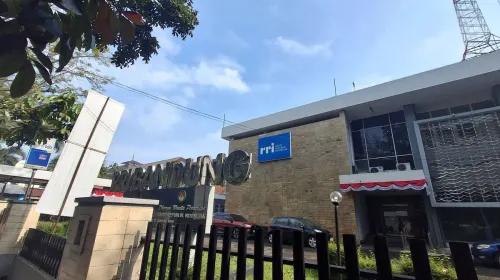 Gedung Radio Republik Indonesia Bandung di Jalan Diponegoro No.61 Kota Bandung (Sumber: RRI | Foto: Atep)