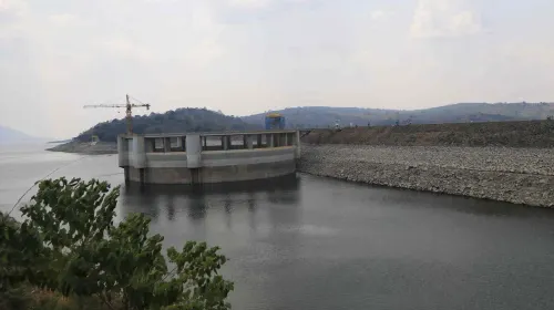 Pemandangan Waduk Jatiluhur pada 10 Oktober 2023. (Sumber: ayobandung.id | Foto: Irfan Al Faritsi)