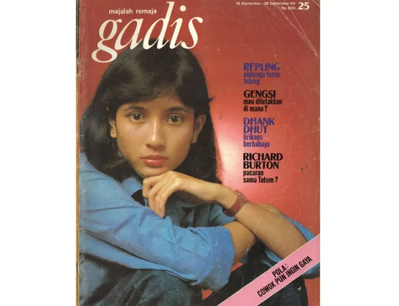 Majalah Remaja Gadis edisi September 1980. (Sumber: Instagram | Foto: Koleksi Goeni)