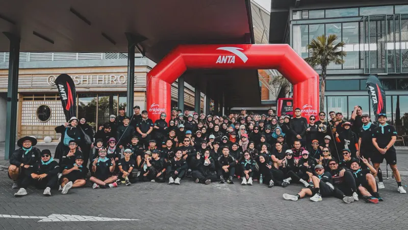 Salah satu event Komunitas Kaki Besi. Dalam waktu kurang dari satu tahun, komunitas ini mencatat ribuan anggota aktif. (Sumber: Komunitas Kaki Besi)